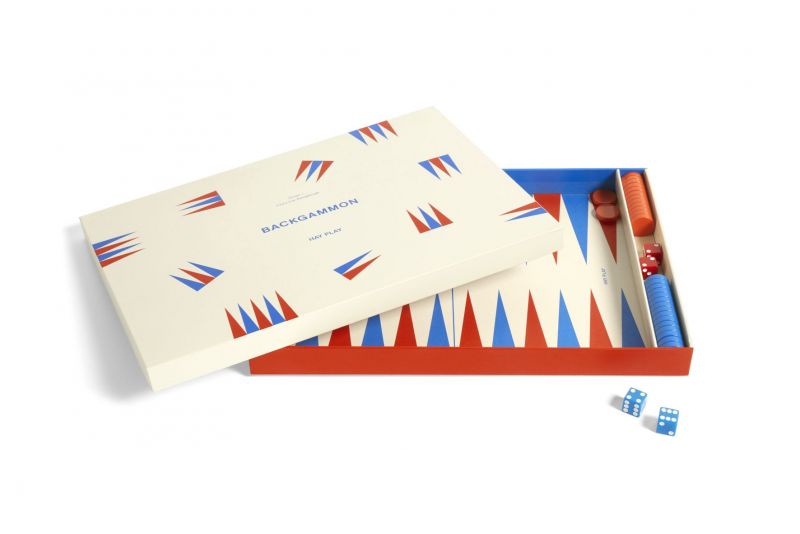 Play Backgammon Off-white Hay EINZELSTÜCK